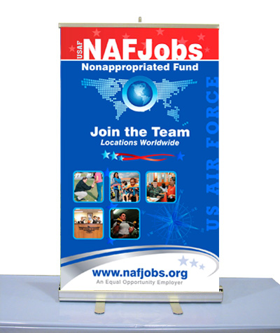 NAF "Join the Team" Retractable Banner Kit